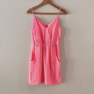 Amanda Uprichard Pink Silk Dress, Sz XS, EUC